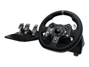 LOGITECH G920 Driving Force - Volant a pedály - kabelové - pro Microsoft Xbox One