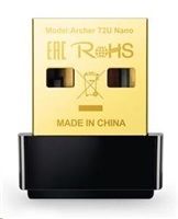 TP-LINK USB klient Archer T2U Nano 2.4GHz a 5GHz, 600Mbps, integrovaná anténa, 802.11ac,