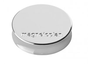 Magnety MAGNETOPLAN Ergo medium 30 mm stříbrná, 10 kusů v balení, cena za balení