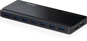 TP-LINK 7 ports USB 3.0 Hub,2 power charge ports