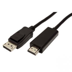 Video kabel DisplayPort-HDMI, M/M, 1m, No Name