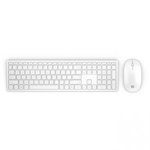 HP, bezdrátová klávesnice a myš Pavilion 800 - bílá SK