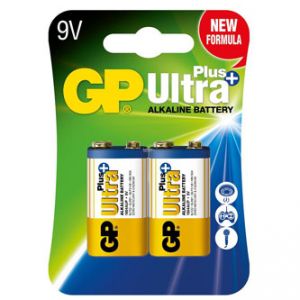 Baterie alkalická, 6LF22, 9V, GP, blistr, 1-pack, ULTRA Plus