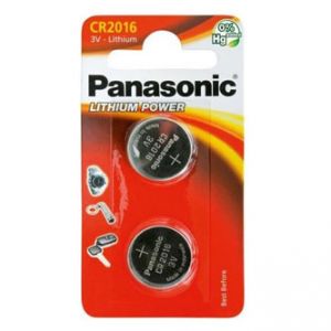 Baterie lithiová, CR2016, 3V, Panasonic, blistr, 2-pack, cena za 1 ks baterie