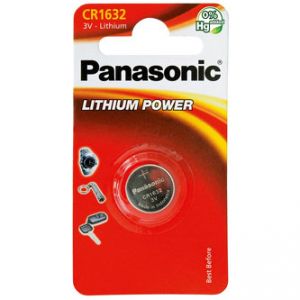 Baterie lithiová, CR1632, 3V, Panasonic, blistr, 1-pack, cena za 1 ks baterie