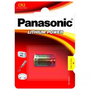 Baterie lithiová, CR2, 3V, Panasonic, blistr, 1-pack, cena za 1 ks baterie