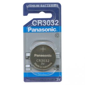 Baterie lithiová, CR3032, 3V, Panasonic, blistr, 1-pack, cena za 1 ks baterie