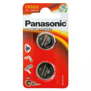 Baterie lithiová, CR2032, 3V, Panasonic, blistr, 2-pack