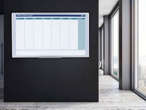 Plánovací tabule AVELI, týdenní, 104x60 cm