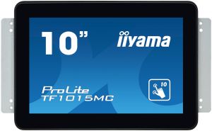 10" IIYAMA TF1015MC-B2: VA, WXGA, capacitive, 10P, 500cd/m2, VGA, DP, HDMI, černý