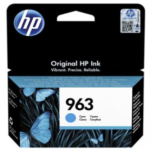 HP originální ink 3JA23AE, HP 963, cyan, 700str., 10.77ml, HP Officejet Pro 9010, 9012 ...