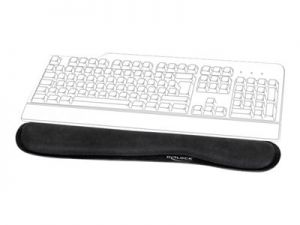 DELOCK, Wrist Rest for Keybord/Laptop black