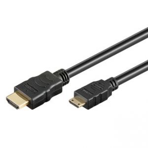 Audio/video kabel High Speed, HDMI-HDMI(mini), M/M, 5m, zlacené konektory, No Name
