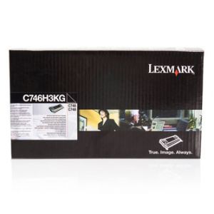LEXMARK Toner Cartrifge C746H3KG HC Black