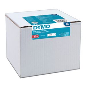 Dymo originální páska do tiskárny štítků, Dymo, 2093096, černý tisk/bílý podklad, 7m, 9mm,