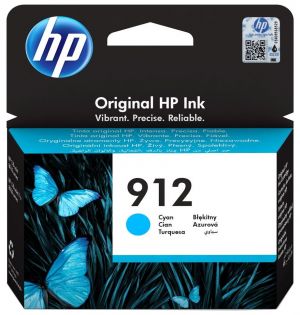 HP 912 cartridge cyan, 315str. pro HP OfficeJet 8013, HP OfficeJet Pro 8023