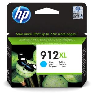 HP 912XL High Yield Cyan Original Ink Cartridge