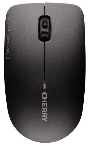 CHERRY myš MW 2400, USB, bezdrátová, mini USB receiver, černá
