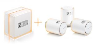 NETATMO Thermostat + 3 Single Valves