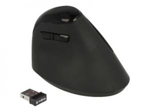 DELOCK, Ergonomic USB Mouse vertical - wireless