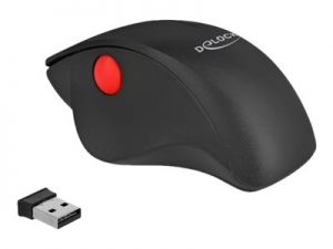 DELOCK, Ergonomic USB Mouse - wireless