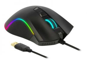 DELOCK, Optical 7-button USB Gaming Mouse - righ