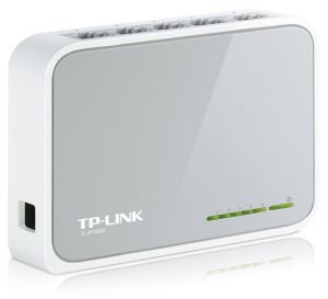 TP-LINK TL-SF1005D mini switch, LAN, 10/100Mbps, 5 portový
