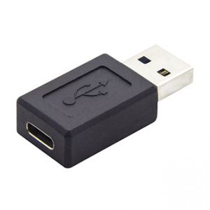 USB (3.0) Redukce, USB (3.0), USB A (3.0) M-USB C (3.1) F, 0, černá, plastic bag, plastová