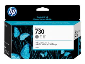 HP 730 130-ml Gray Ink Cartridge