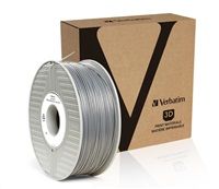 VERBATIM 3D Printer Filament ABS 1,75mm 1kg silver/metal grey (OLD PN 55016)
