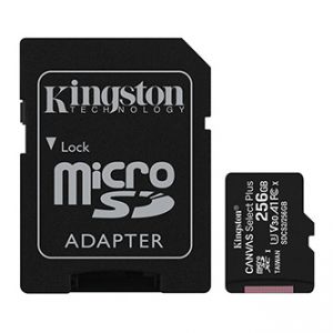 Kingston paměťová karta Canvas Select Plus, 256GB, micro SDXC, SDCS2/256GB, UHS-I U1 (Clas