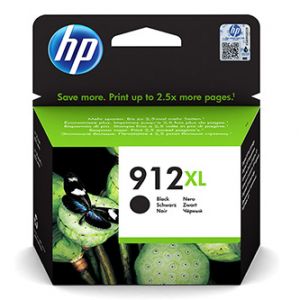 HP 912XL High Yield Black Original Ink, HP 912XL High Yield Black Original Ink