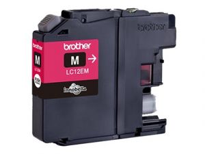 BROTHER LC-12EM - XL kapacita - purpurová - originál - inkoustová cartridge - pro BROTHER