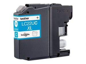 BROTHER LC-LC22UC - XL - azurová - originál - inkoustová cartridge - pro BROTHER DCP-J785D