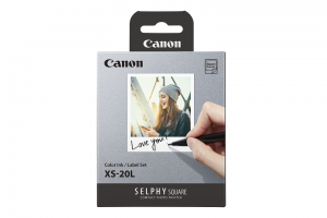 Canon XS-20L papír + ink, papír a folie, smolepící, bílý, 20 ks, 4119C002, termosublimačn