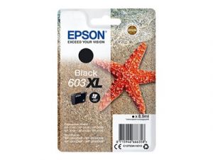 EPSON 603XL - 8.9 ml - XL - černá - originál - blistr s RF / akustickým alarmem - inkousto