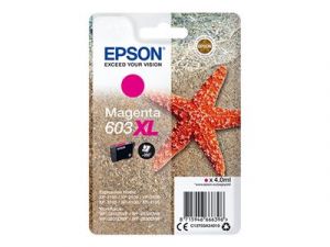 EPSON 603XL - 4 ml - XL - purpurová - originál - blistr s RF / akustickým alarmem - inkous