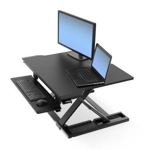 ERGOTRON WorkFit-TX Standing Desk Converter, pracovní plocha na stůl k stání i sezení, drž