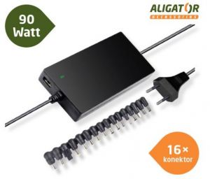 ALIGATOR Univerzální adaptér k notebooku 90W+16 konektorů