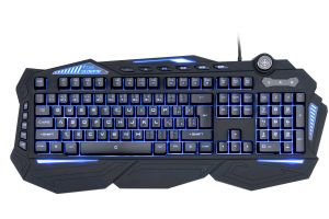 C-TECH Scorpia V2 (GKB-119) Herní klávesnice pro gaming, CZ/SK, 7 barev podsvícení, progr