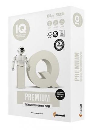 kancelářský papír IQ Premium - A4 , 100g /m2, 1x500listů