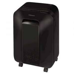 FELLOWES LX 201 Skartovací stroj, až 12 listů, mikrořez 2x12 mm, koš 22 L, karty , sponky