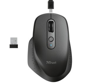 TRUST OZAA RECHARGEABLE MOUSE BLACK