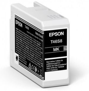 EPSON Singlepack Matte Black T46S8 Ultrachrome