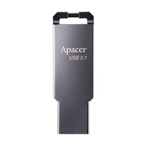Apacer USB flash disk, 3.1, 64GB, AH360, stříbrný, AP64GAH360A-1, s poutkem