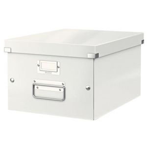 Univerzální krabice Leitz Click&Store, velikost M (A4), bílá