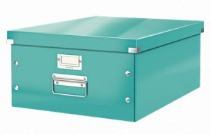 Univerzální krabice Leitz Click&Store, velikost L (A3), ledově modrá