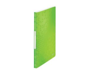 Katalogová kniha Leitz WOW, PP, 20 kapes, zelená