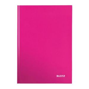 Zápisník Leitz WOW, A4, linka, růžový