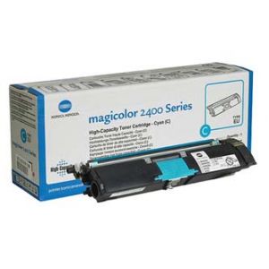 Konica Minolta originální toner A00W332, cyan, 4500str., 1710-5890-07, s hologramem, Konic